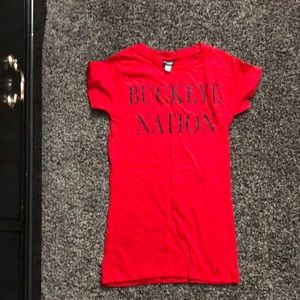Red Buckeye Nation shirt